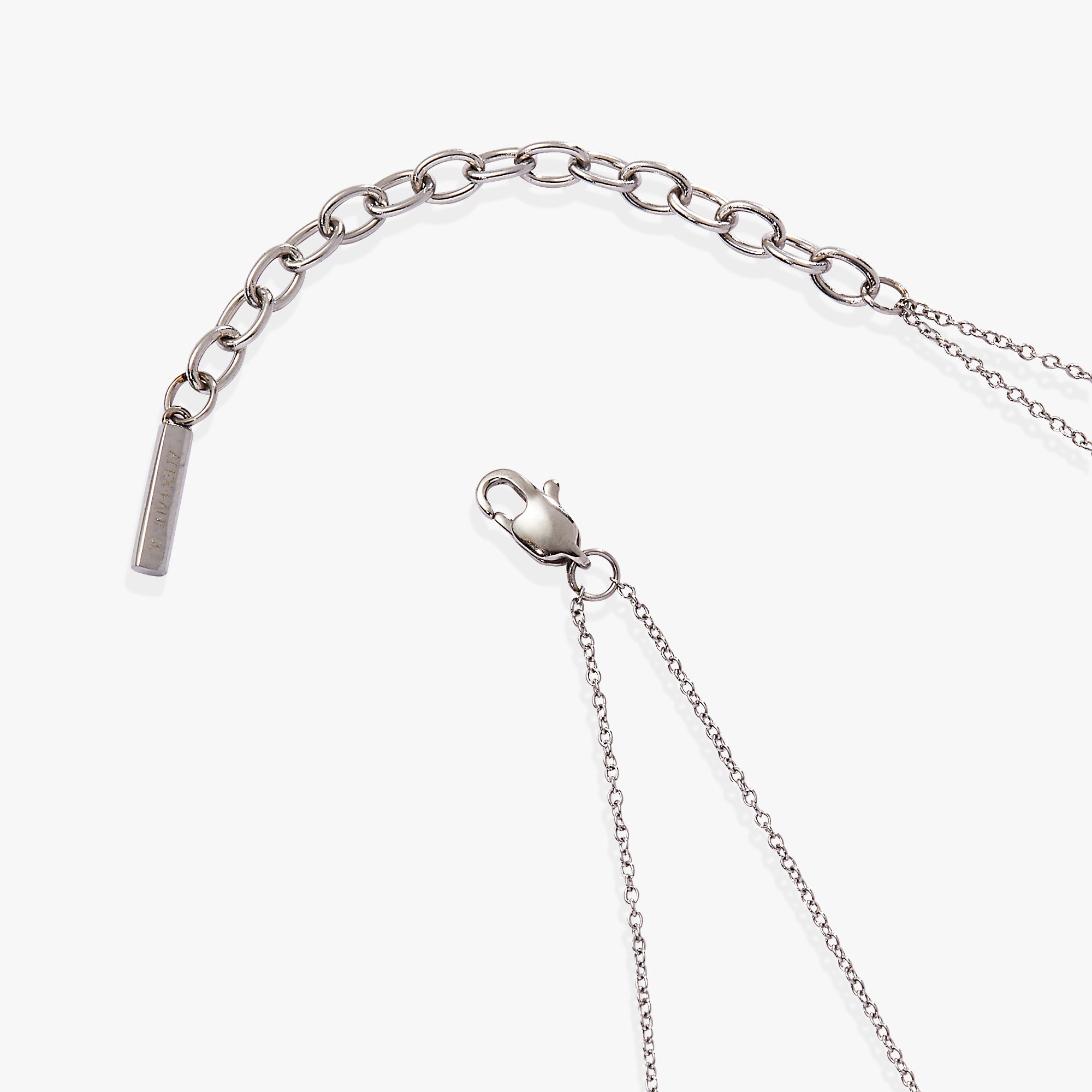Double-Layer Crystal Necklace