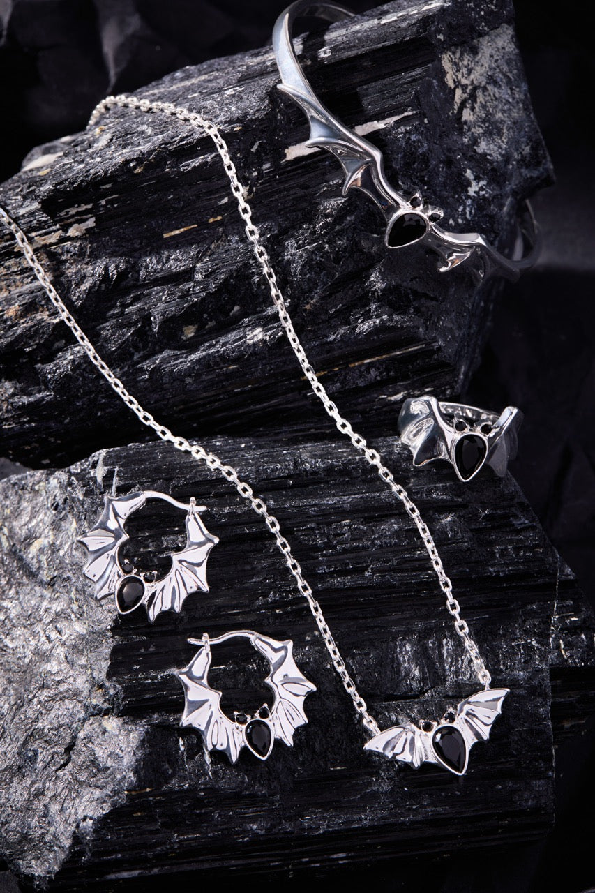 Crystal Bat Cuff