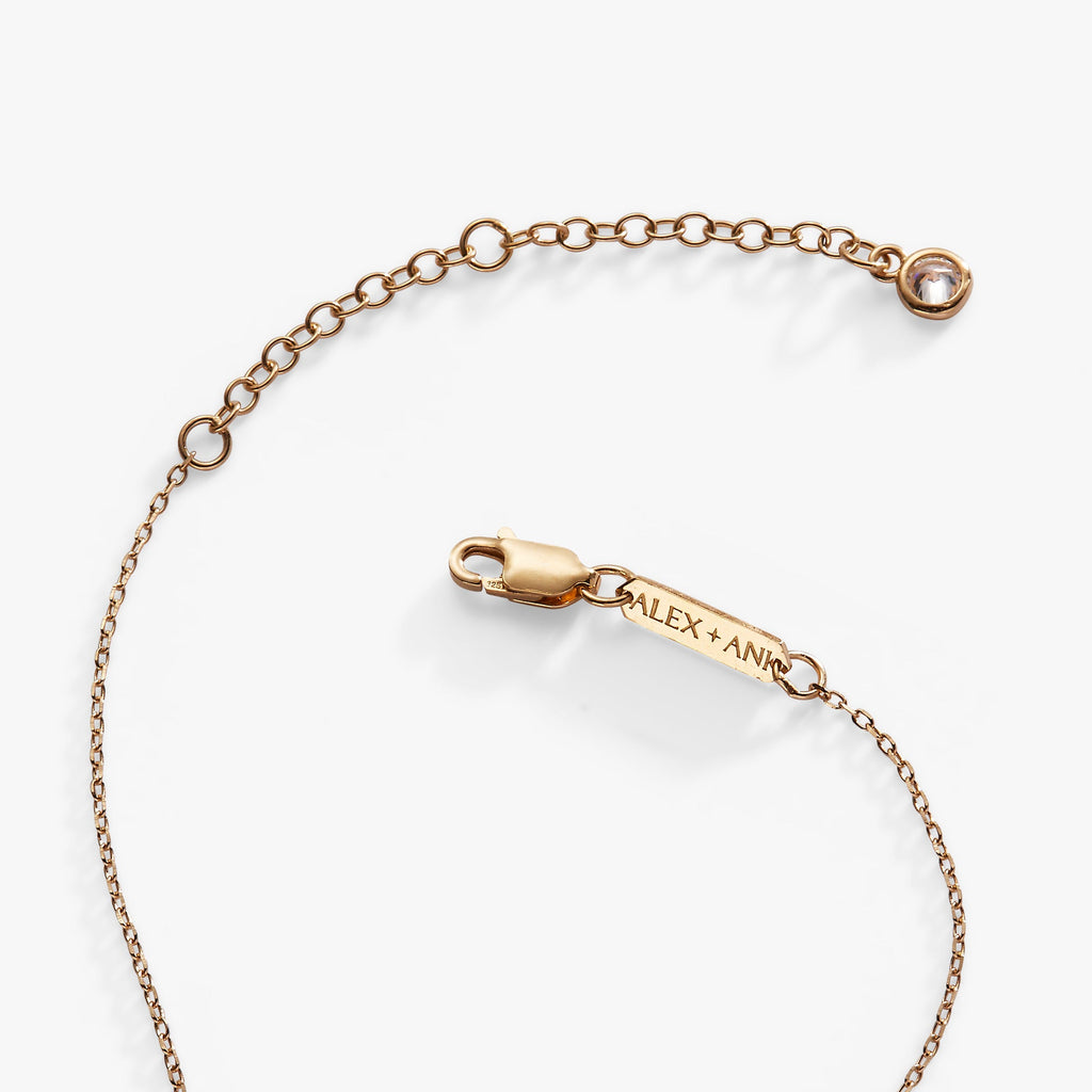 March Birthstone Precious Pendant Necklace