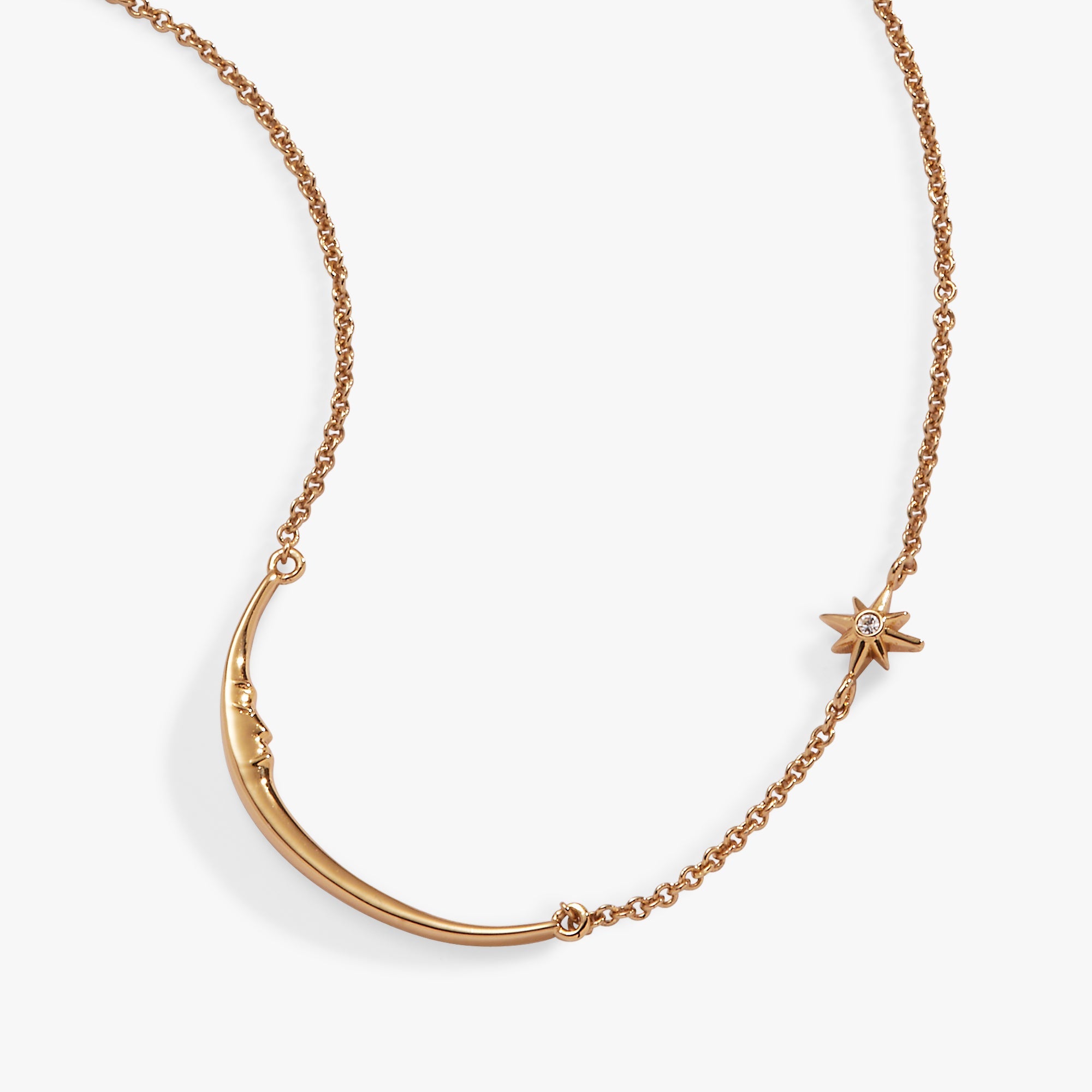 Crescent Moon Necklace