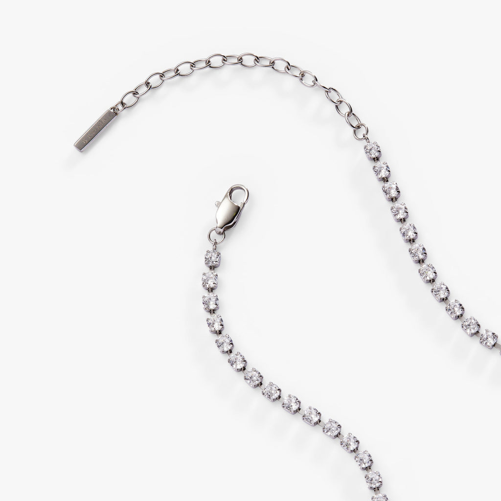 Crystal Tennis Chain Necklace
