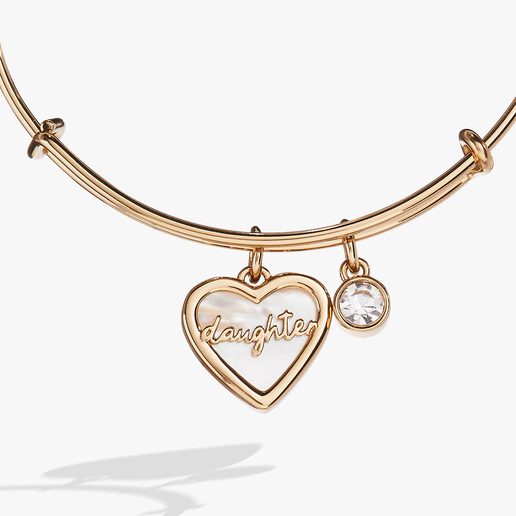 Daughter Mother of Pearl Bangle