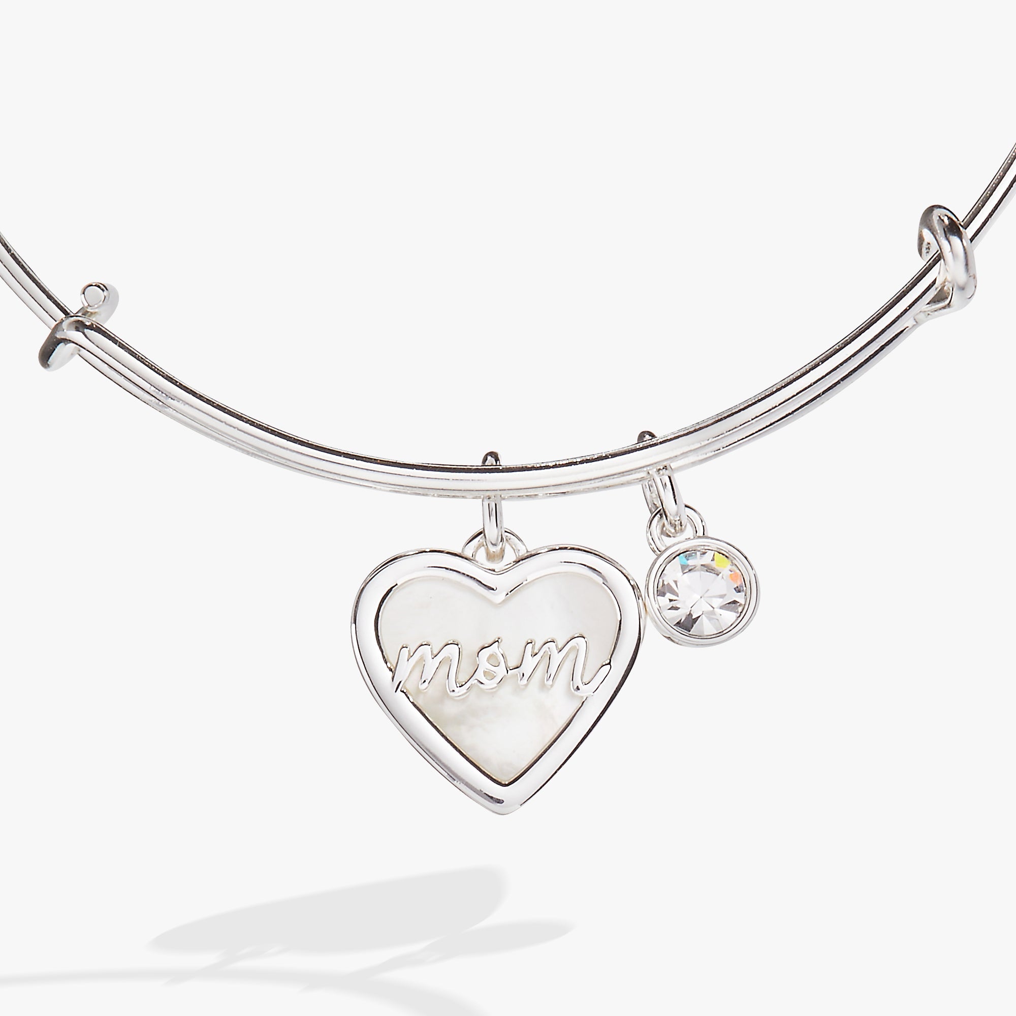 Mom Mother of Pearl Bangle